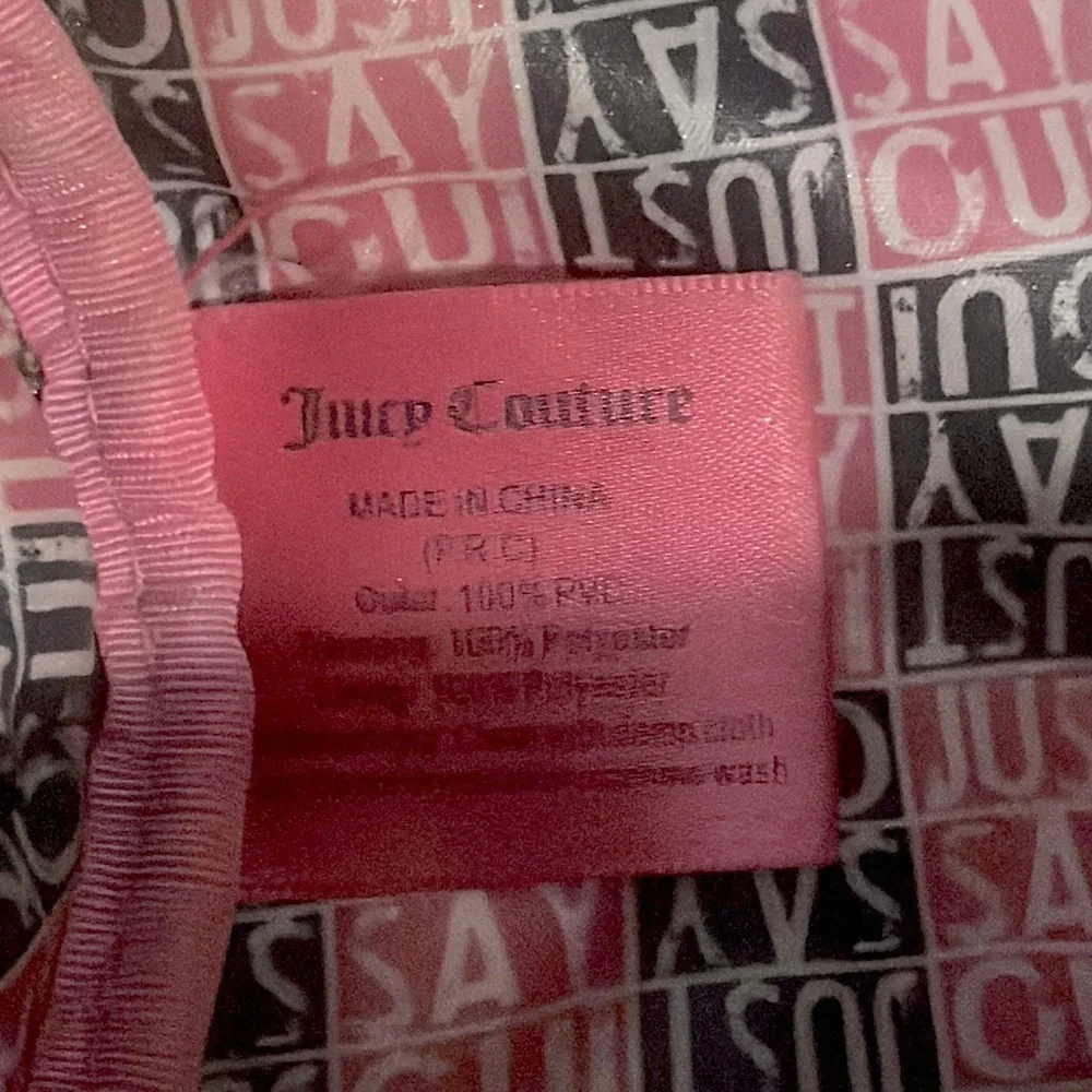 Juicy Couture OUI Pink and Red Women's COSMETICS Bag